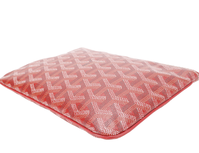GOYARD SENAT PM POUCH RED COLOR NO DUST COVER