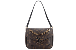 LOUIS VUITTON PASSY SHOULDER BAG (M45592) WITH DUST COVER AND BOX