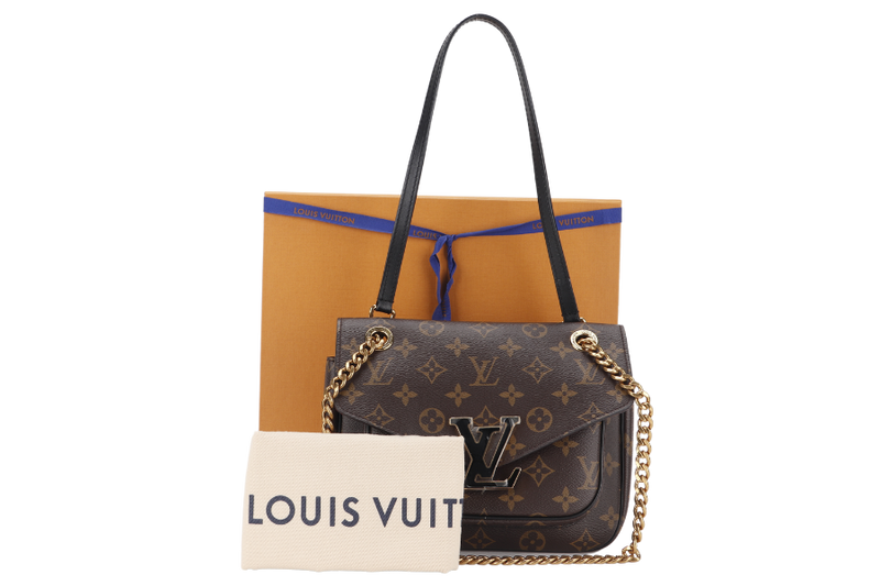 LOUIS VUITTON PASSY SHOULDER BAG (M45592) WITH DUST COVER AND BOX