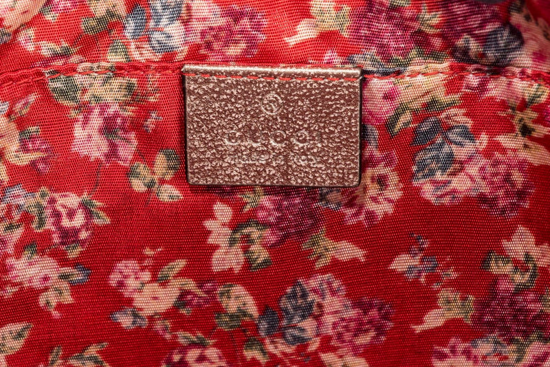Gucci Laminate Shoulder Bag, Quilted Pink Metallic & Blue Metallic