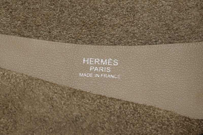 HERMES SMALL VIREVOLTE [STAMP T (2015)] SAUGE COLOR SWIFT & CLEMENCE LEATHER, WITH DUST COVER