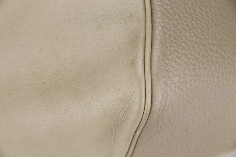 HERMES SMALL VIREVOLTE [STAMP T (2015)] SAUGE COLOR SWIFT & CLEMENCE LEATHER, WITH DUST COVER