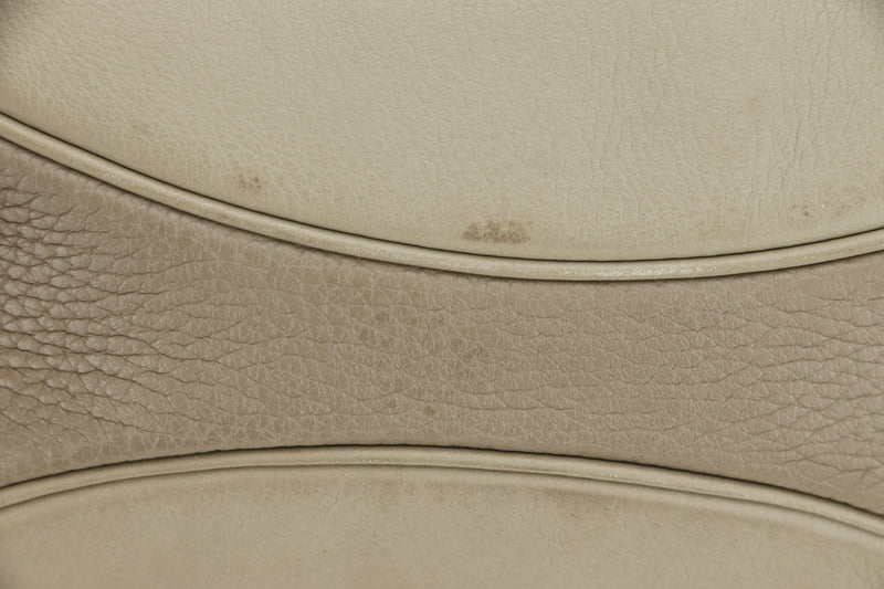 HERMES SMALL VIREVOLTE [STAMP T (2015)] SAUGE COLOR SWIFT & CLEMENCE LEATHER, WITH DUST COVER