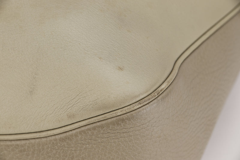 HERMES SMALL VIREVOLTE [STAMP T (2015)] SAUGE COLOR SWIFT & CLEMENCE LEATHER, WITH DUST COVER