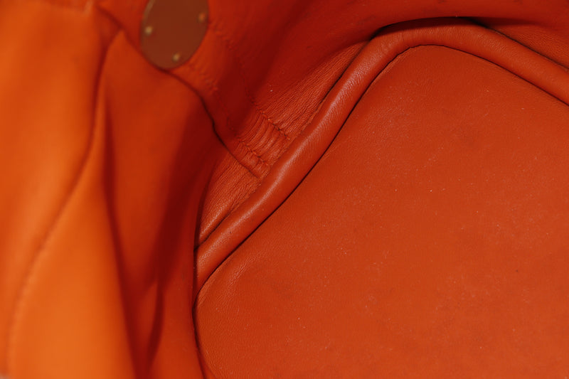 Hermès Authenticated Bolide Leather Handbag