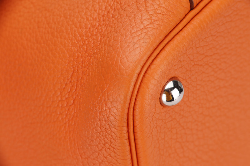 HERMÈS Bolide 31 handbag in Rouge Grenat Clemence leather with Palladium  hardware-Ginza Xiaoma – Authentic Hermès Boutique