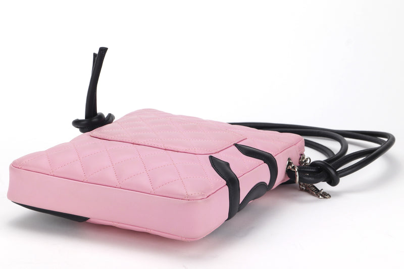 CHANEL CAMBON PINK CALF LEATHER SLING BAG (950xxxx