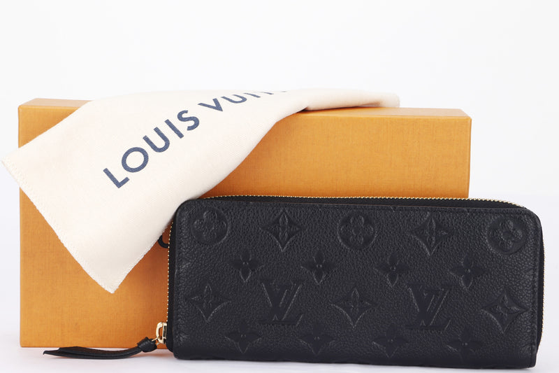 Louis Vuitton Clemence Monogram Empreinte Black - US
