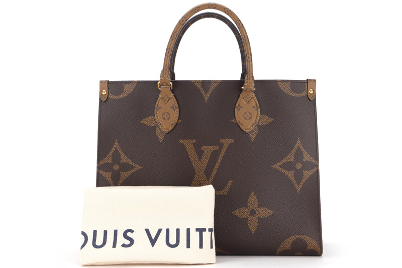 LOUIS VUITTON ONTHEGO MM MONOGRAM CANVAS, WITH DUST COVER