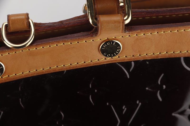 louis vuitton brea m91455 (aa4114) mm amariante vernis leather
