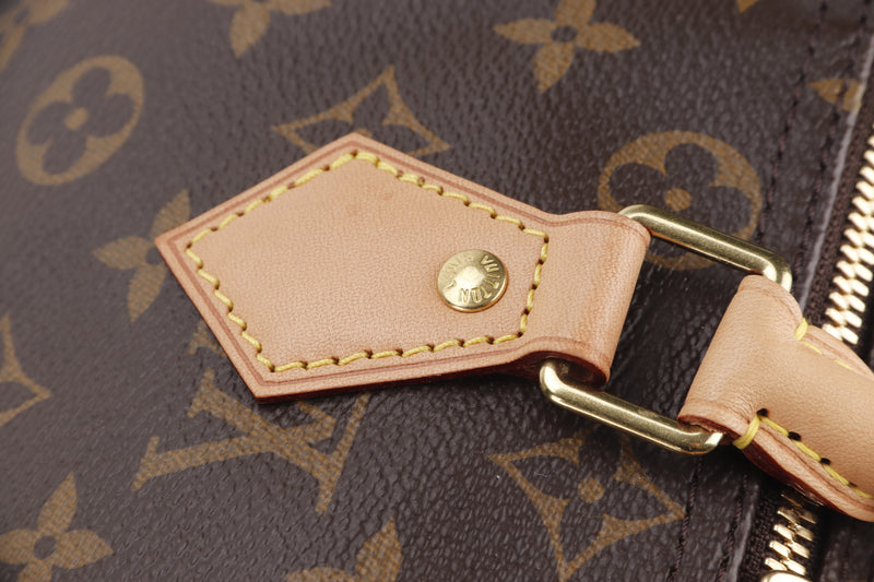 LOUIS VUITTON SPEEDY 30 BANDOULIERE MONOGRAM, WITH STRAP, KEYS, LOCK, DUST COVER & BOX