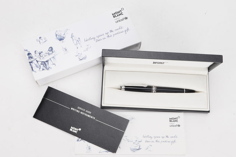 MONT BLANC MEISTERSTUCK UNICEF EDITION CLASSIC BALLPEN (MODEL 116076) (SERIAL NUMBER  MBDH422P), WITH BOX