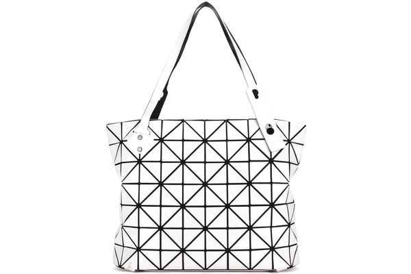 ISSEY MIYAKE BAO BAO TOTE, WHITE COLOR, W10 X H7, NO DUST COVER