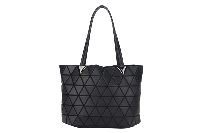 ISSEY MIYAKE BAO BAO BLACK SHOULDER TOTE WITH DUST COVER