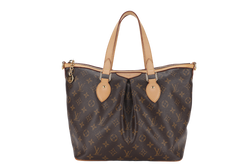 LOUIS VUITTON PALERMO PM MONOGRAM WITH DUST COVER AND STRAP