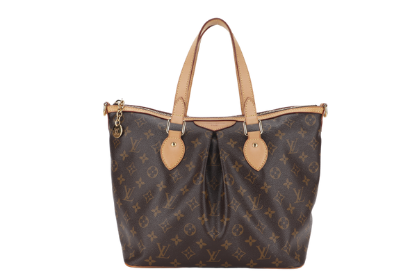 LOUIS VUITTON PALERMO PM MONOGRAM WITH DUST COVER AND STRAP