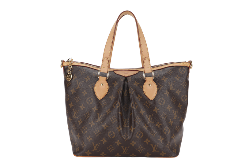 LOUIS VUITTON PALERMO PM MONOGRAM WITH DUST COVER AND STRAP