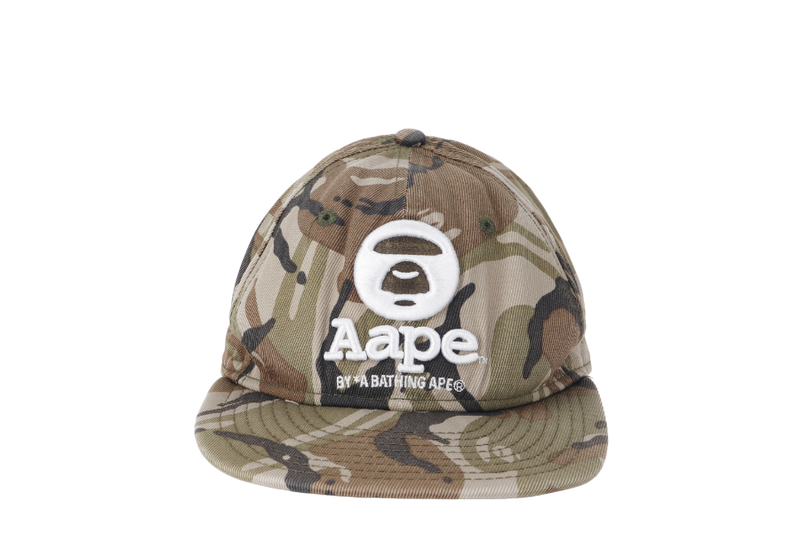 AAPE X NEW ERA CAMO CAP