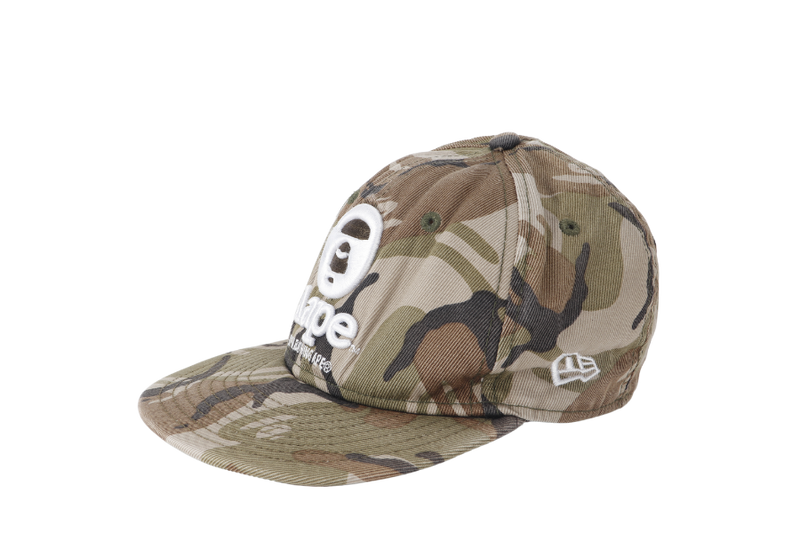 AAPE X NEW ERA CAMO CAP