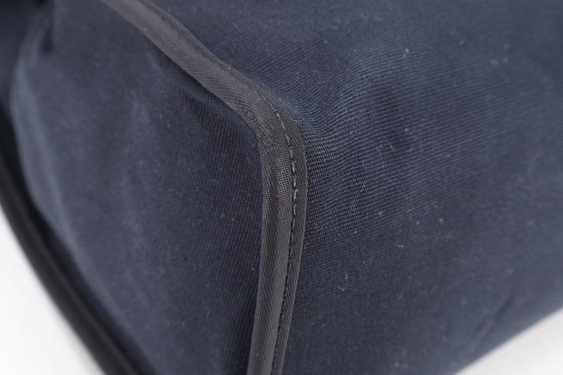 HERMES HERBAG SELLIER 31 STAMP O (YEAR 2011) EBENE x BLACK SILVER HARDWARE WITH DUST COVER