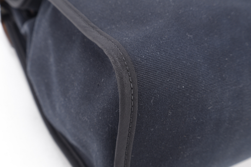 HERMES HERBAG SELLIER 31 STAMP O (YEAR 2011) EBENE x BLACK SILVER HARDWARE WITH DUST COVER