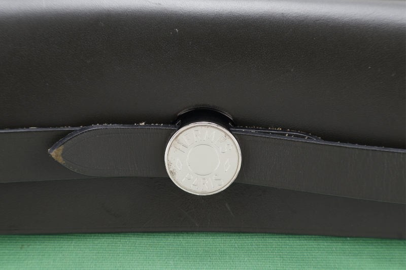 HERMES HERBAG SELLIER 31 STAMP A (YEAR 2017) BAMBOO x KHAKI SILVER HARDWARE NO DUST COVER