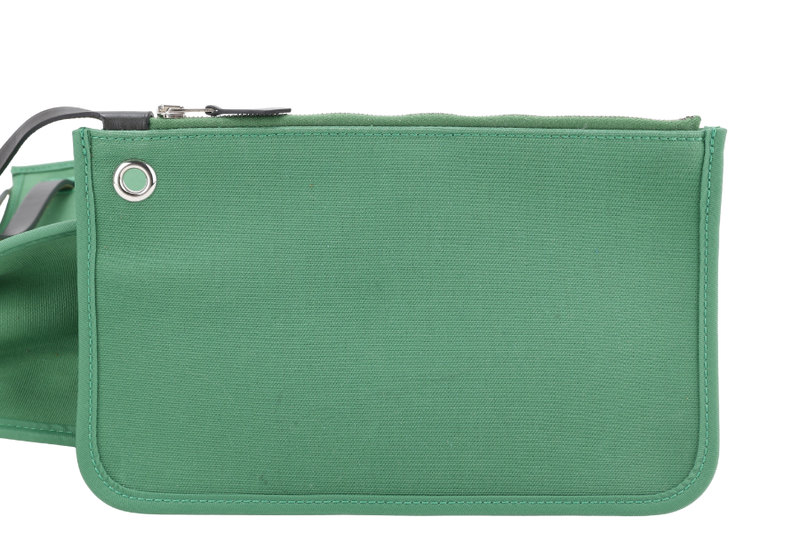 HERMES HERBAG SELLIER 31 STAMP A (YEAR 2017) BAMBOO x KHAKI SILVER HARDWARE NO DUST COVER