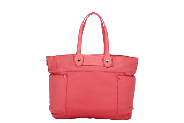 MARC BY MARC JACOB PREPPY NYLON ELIZ -A- BABY PINK COLOR 2 WAY USE BAG WITH STRAP, NO DUST COVER