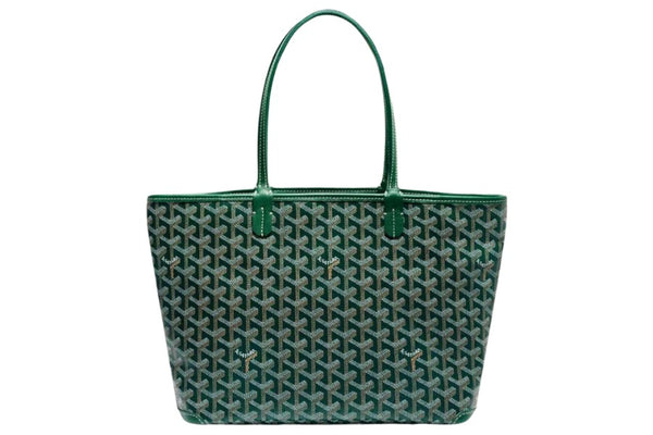 GOYARD ARTOIS PM GREEN COLOR WITH DUST COVER