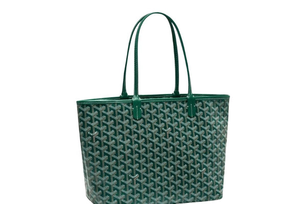 GOYARD ARTOIS PM GREEN COLOR WITH DUST COVER