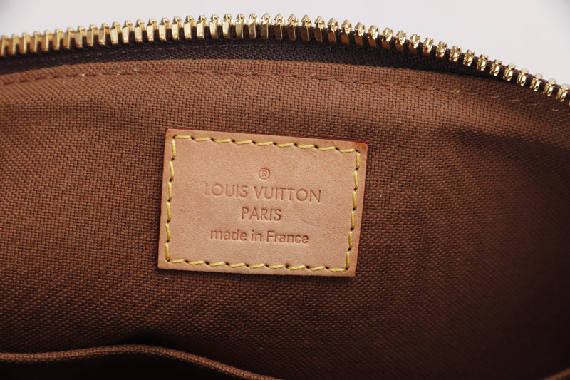 Louis Vuitton Monogram Palermo GM M40146 Brown Cloth ref.1006780