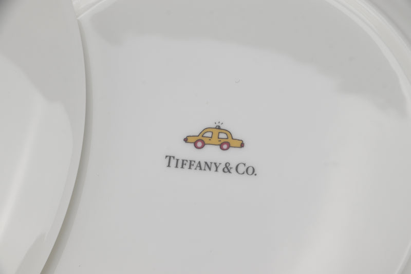 TIFFANY & CO. 5TH AVENUE PLATE SET OF 2, DIAMETER 19.5CM, WITH BOX
