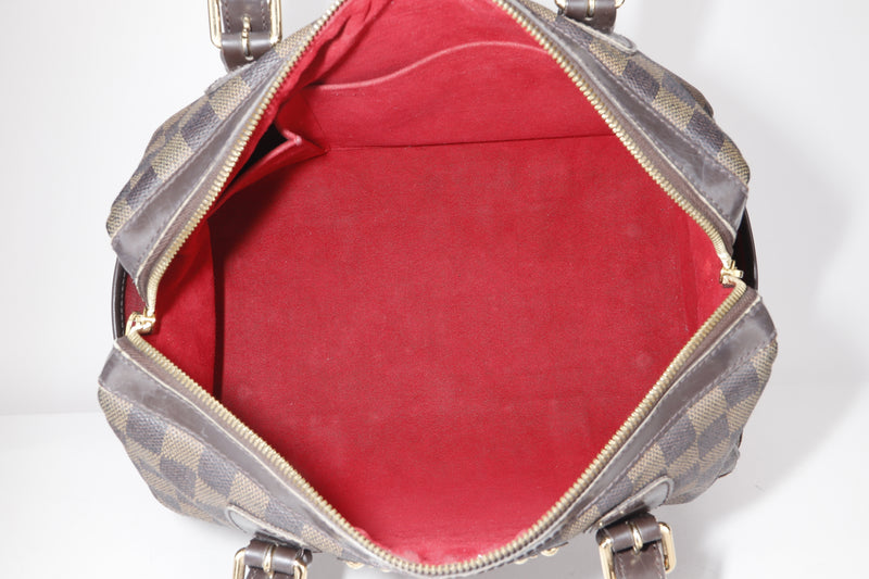LOUIS VUITTON Damier Berkley Handbag Minoboston Bag N52000 From