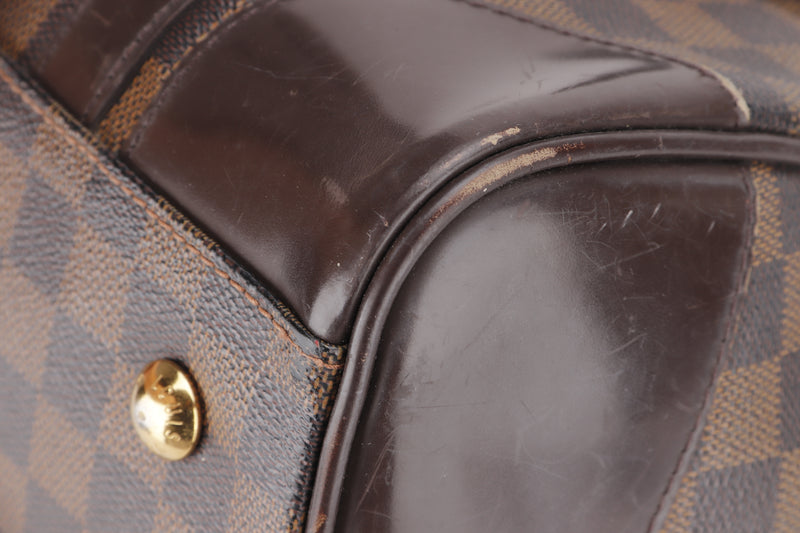 LOUIS VUITTON Damier Berkley Handbag Minoboston Bag N52000 From Japan Used