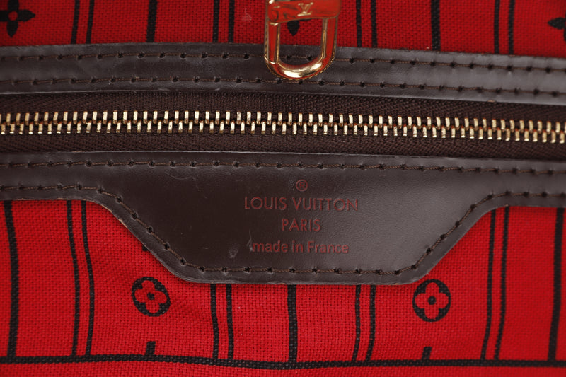 Louis Vuitton Damier Ebene Neverfull GM N41357