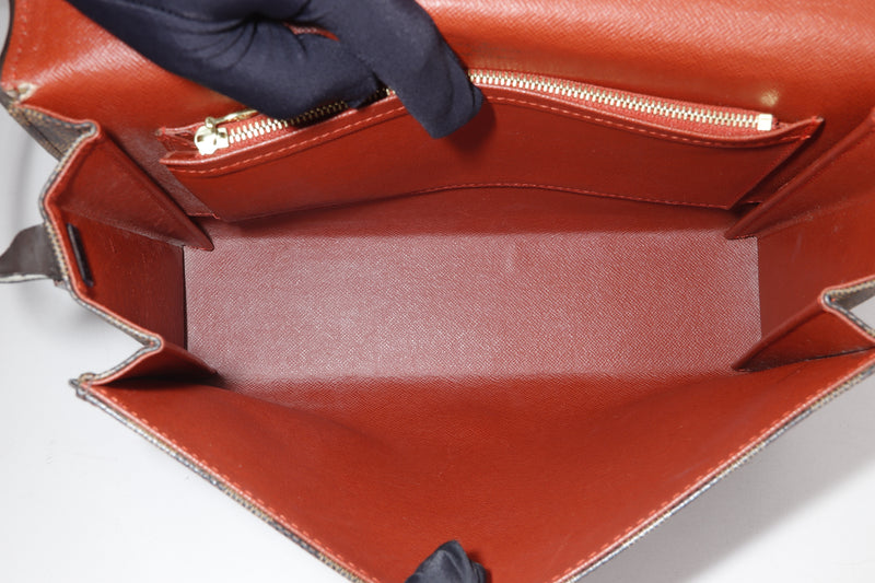 LOUIS VUITTON N51161 TRIBECA CARRE (TH0022) DAMIER EBENE, NO DUST COVER & BOX
