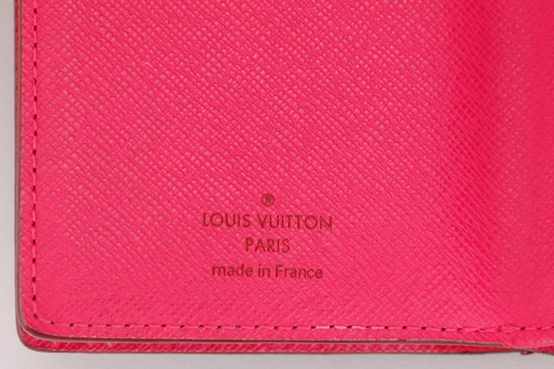 LOUIS VUITTON Leather Portefeuille Lock Trifold Wallet M80984