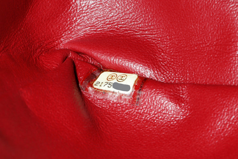 CHANEL REISSUE 2.55 28CM FALL WINTER 2015 (2175xxxx) WOOL, BRUSHED GOLD HARDWARE, WITH DUST COVER, NO CARD