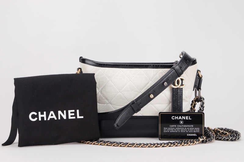 Shop Chanel Gabrielle Small Black