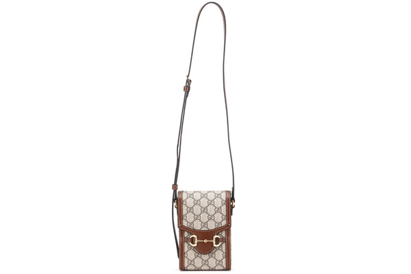 GUCCI 625615 0416 HORSEBIT 1955 MINI BAG GG SUPREME CANVAS, NO DUST COVER