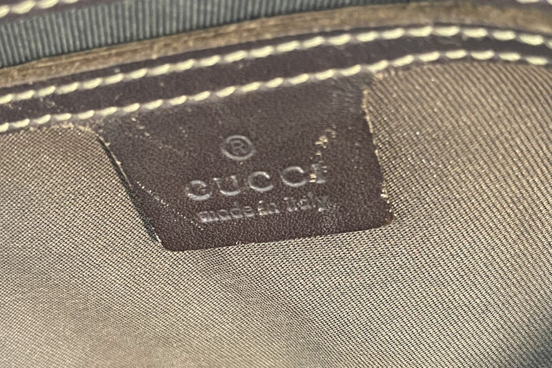 GUCCI 216484 520981 GG TRAVEL DUFFLE BAG BEIGE COLOR CANVAS, NO STRAP & DUST COVER
