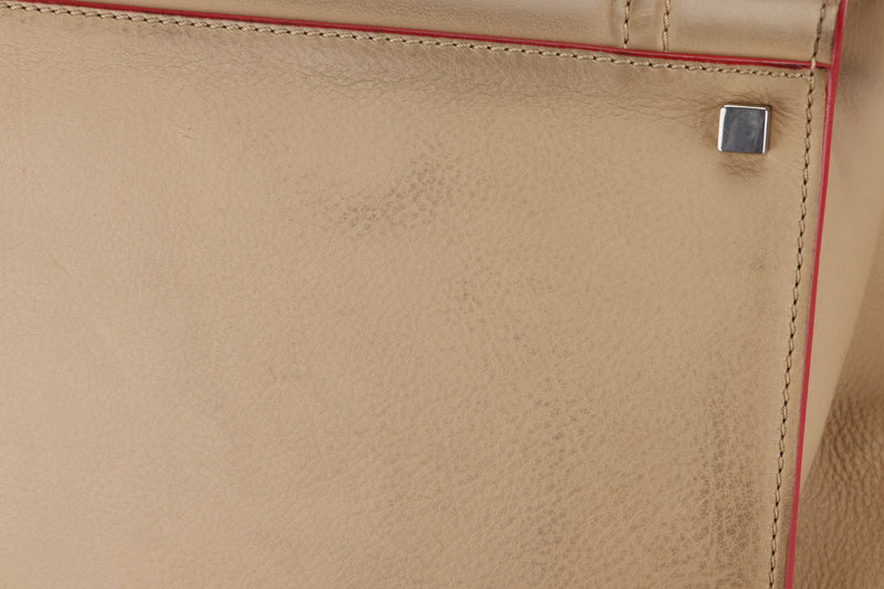 CELINE PHANTOM MEDIUM LUGGAGE TOTE (W-PA-0163) BEIGE CALF LEATHER, NO DUST COVER