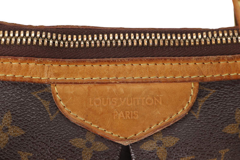 LOUIS VUITTON M40146 PALERMO GM MONOGRAM CANVAS 2WAY BAG GOLD HARDWARE NO DUST COVER