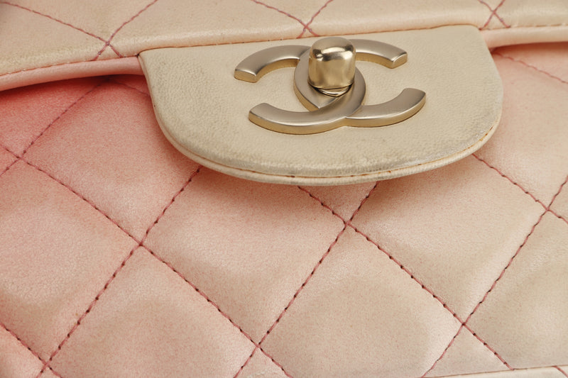 Chanel Classic Mini Rectangular Flap Top Handle 23K Light Pink