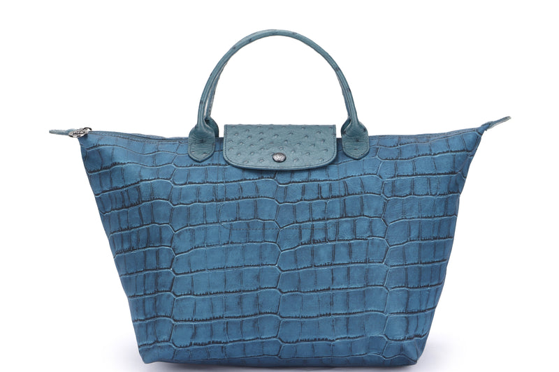 Longchamp best sale croc embossed