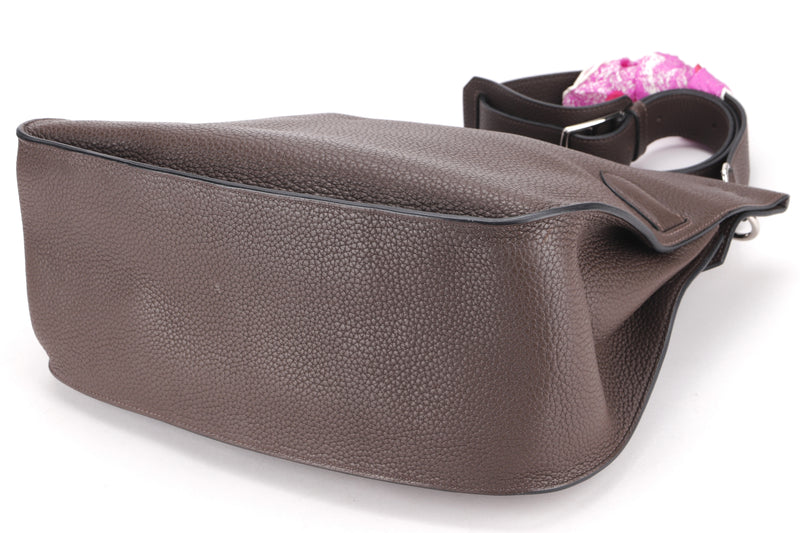 Hermès Authenticated Jypsiere Leather Handbag