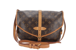 LOUIS VUITTON M42256 SAUMUR 30 MONOGRAM CANVAS NO DUST COVER AND NO BOX