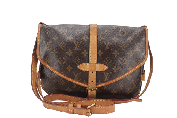 LOUIS VUITTON M42256 SAUMUR 30 MONOGRAM CANVAS NO DUST COVER AND NO BOX