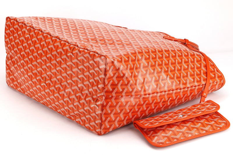 Goyard Orange Saint Louis GM Shoulder Bag ○ Labellov ○ Buy and Sell  Authentic Luxury