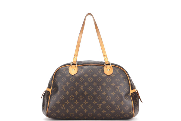 Louis Vuitton 2way Bag Monogram Teddy On The Go Gm Brown Beige